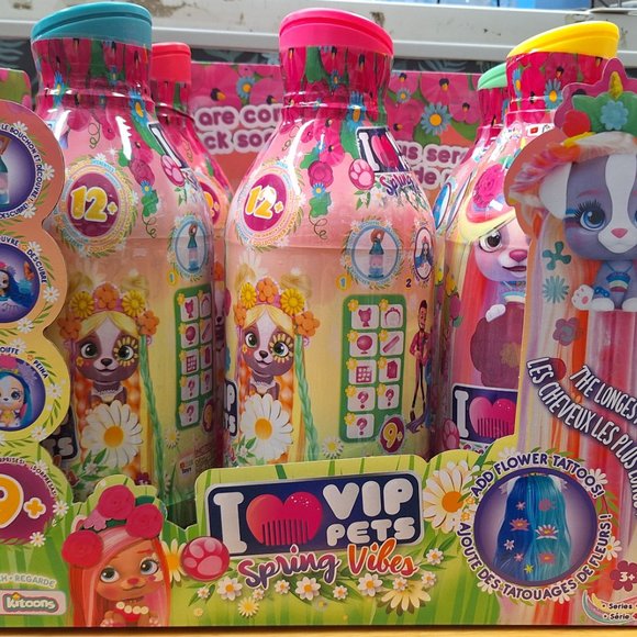 VIP Pets - Spring Vibes Series - Includes 1 VIP Pets Doll, 9 Surprises, 6 Access - Picture 3 of 8